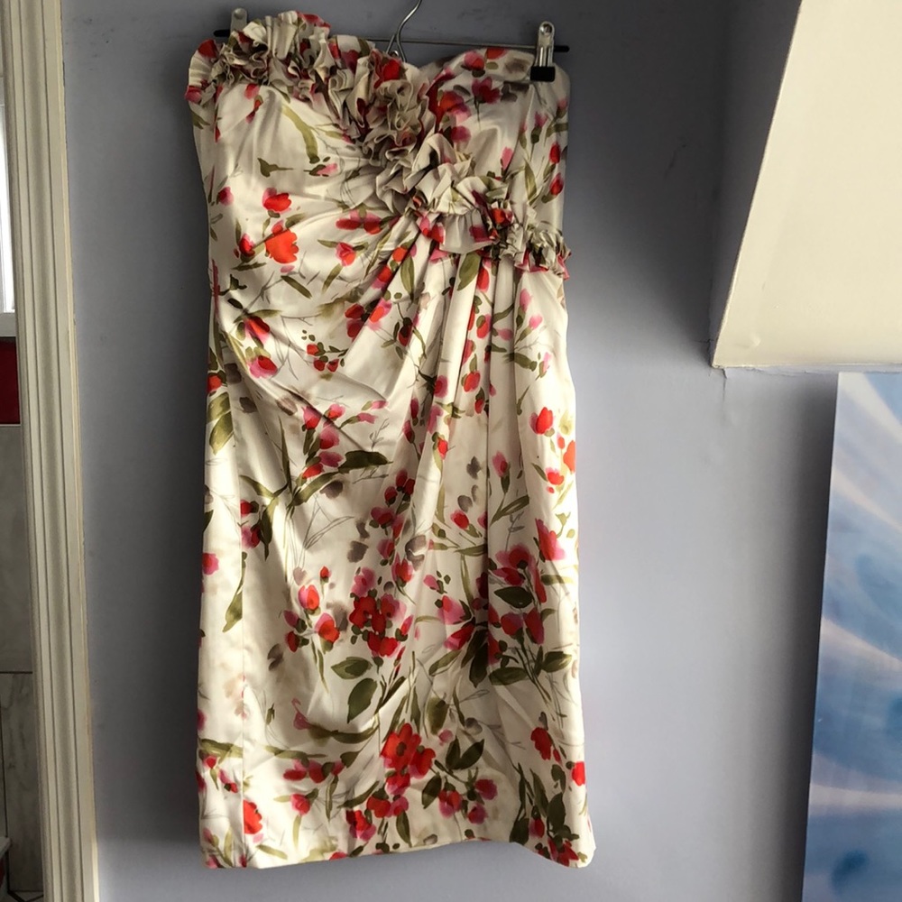 Strapless cocktail dress ,  size 8 by Maggie London